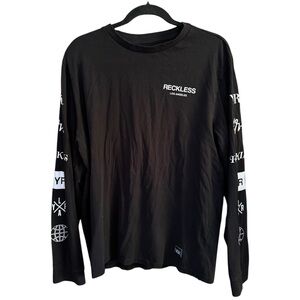 Large Young & Reckless long sleeve shirt